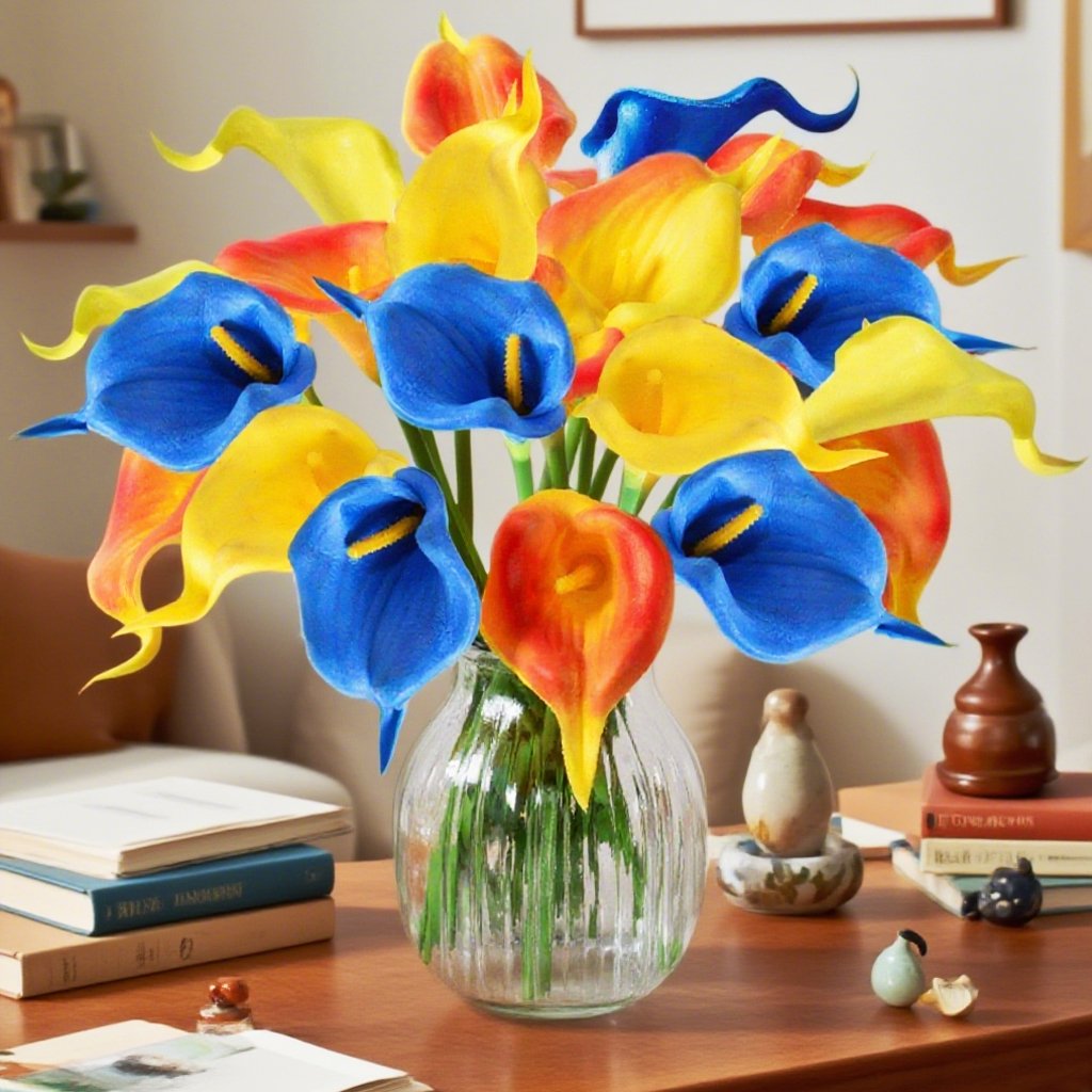 24Pcs Artificial Flowers - Image 9